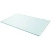 A rectangular glass shelf displayed diagonally on a white background. Produktbild-Vorschau
