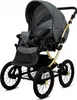 BabyLux® Margaret Gold | 2in1 Kinderwagen Set | Grey Flex | Produktbild-Vorschau 3