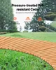 SucceBuy Gebogener Gartenweg aus Holz, 2,44 m lang x 43,2 Produktbild-Vorschau 4