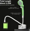 Campingdusche mit Akku & Display - 6000mAh Outdoor Duschset Produktbild-Vorschau 3