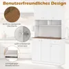 Küchenschrank mit Ladestation, Buffetschrank mit Steckdosen Produktbild-Vorschau 6