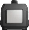 A product shot of a black multi-function device against a white background. Voir les images du produit