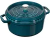 Staub 1102437, Modrá, Litina, Smalt, Litina, 260 °C, 24 cm Náhled obrázku produktu 1