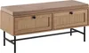 FineBuy Banc à chaussures avec assise en tissu 100x48x38 cm Voir les images du produit 6