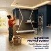 Stropní věšák na prádlo Foxydry Mini 128 cm šetří místo Náhled obrázku produktu 9