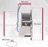 5x LED Einbaustrahler Badezimmer ultra-flach dimmbar IP44 Produktbild-Vorschau 8