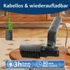 Elektrische Grillbürste Akku 2600mAh, BBQ Grillbürste mit 3 Produktbild-Vorschau 8