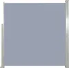 vidaXL Tenda laterale estensibile 140x300 cm Grigio Anteprima dell’immagine prodotto 9