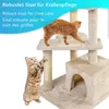 NYVI Katzen Kratzbaum Cremona 79 cm groß beige - Deluxe Produktbild-Vorschau 6