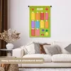 MuchoWow® Wandteppich Wandbehang Kinderzimmer - Pädagogisch Produktbild-Vorschau 2