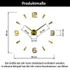 Wanduhr Groß A177 Rießen Hochglanz 3D Wand Uhr in Produktbild-Vorschau 5
