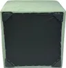 Pufa otwierana kwadratowa MAKALU 40x40 cm delikatny plusz z Podgląd zdjęcia produktu 4