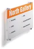 DURABLE Türschild CRYSTAL SIGN® A3 hoch, 482619 transparent Produktbild-Vorschau 2