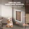 VEVOR klapka dla psa wykonana z aluminiowej ramy z systemem Podgląd zdjęcia produktu 4