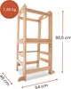 Hauck Learn N Explore detská stolička Indoor Wood Natural Náhľad obrázku produktu 6