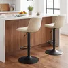 VASAGLE 2 Barstühle, Barhocker mit Rückenlehne und Produktbild-Vorschau 10