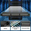 Extralink CAT5E STP V2 | Patchpanel | 24 Ports Náhled obrázku produktu 7