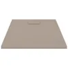 vidaXL Duschwanne SMC Braun 100x70 cm Produktbild-Vorschau 3
