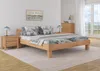 Doppelbett Buche natur Massivholzbett lackiert 180x200 Produktbild-Vorschau 2