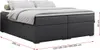 Boxspringbett ohne Kopfteil mit Bettkasten, niedriges Produktbild-Vorschau 5