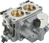 A close-up studio shot of a carburetor. Voir les images du produit