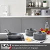Karaca Comfort 6-teiliges Kochgeschirr Set mit Abnehmbaren Produktbild-Vorschau 3