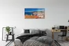 Glasbilder 140x70 Wandkunst Spanien Stadt Berge Meer Produktbild-Vorschau 3