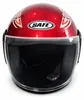 Helm mit Visier für Motorrad, Roller, ATV - Größe M/L, Rot Produktbild-Vorschau 2