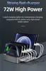 Inteligentní nabíjecí stanice 72 W se 6 přípojkami, USB Náhled obrázku produktu 12