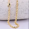 Goldkette Kordelkette Länge 45 cm - Breite 3,3 mm - 333-8 Produktbild-Vorschau 6