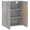 vidaXL Wandschrank Betongrau 69,5x34x90 cm Holzwerkstoff - Produktbild-Vorschau 7