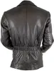 Motorrad Lederjacke im Retro 80´s stil Chopper Protektoren Produktbild-Vorschau 3