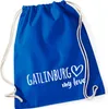 Huuraa Turnbeutel Gatlinburg my love 12 Liter Bright Royal Produktbild-Vorschau 1