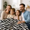 Betz Kuscheldecke MODENA 150x200cm Farbe Zebra Produktbild-Vorschau 7
