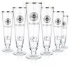 6x Warsteiner Bier Glas Gläser Biergläser 0,4l Pokal 1753 Produktbild-Vorschau 5