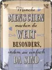 LANOLU Retro Blechschild, lustige Sprüche Schild Produktbild-Vorschau 1