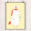 Mr. & Mrs. Panda Bild Einhorn Krankenschwester DIN A2 - Produktbild-Vorschau 2