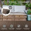 ECD Germany WPC terasové dlaždice, 30x30 cm, 44dílná Náhled obrázku produktu 2