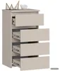 Com? CL4 Cashmere 40 cm 4 cassetti 40x35x74 cm Anteprima dell’immagine prodotto 2