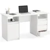 KOMTO Schreibtisch mit Schubladen - Oslo 145 x 65 x 76 cm Produktbild-Vorschau 7
