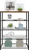 A shelf unit with various decorative items and books on it. Produktbild-Vorschau
