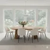 Table à manger Tokyo avec 2 rallonges, Ø 120 x 120-160-200 Voir les images du produit 7