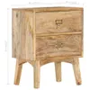 vidaXL Szafka nocna 40 x 35 x 55 cm z litego drewna mango - Podgląd zdjęcia produktu 14