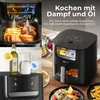 Balter Heißluftfritteuse 7,2L mit Sichtfenster, 1800W, Öl- Produktbild-Vorschau 2