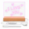 Forever Light FNL-18 LED-nachtlamp met acryl schrijfplank, Productafbeelding-voorbeeld 1
