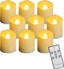 Sada 9 LED sviečok s funkciou časovača ovládaného diaľkovým Náhľad obrázku produktu 1