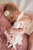 Schmusetuch Hase 24cm Baby Schnuffeltuch Baumwolle – Produktbild-Vorschau 5