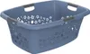 Rotho Wäschekorb 50 L Flowers - Wäschesammler groß - Wäsche Produktbild-Vorschau 1