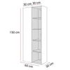 Hängende Vitrine CARMEN mit LED-Beleuchtung Produktbild-Vorschau 7