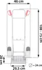 Humberg HM-507 chariot de transport, diable pliant Voir les images du produit 7
